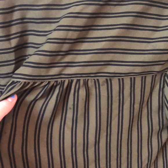 Green Stripe Top - Picture 3 of 3